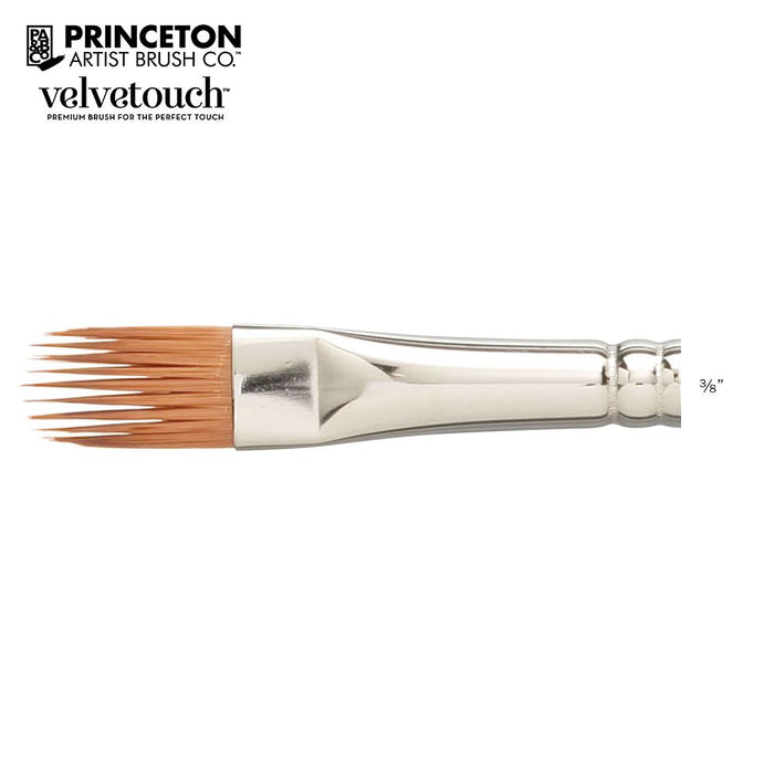 Princeton 3950 Velvetouch Synthetic Sable Brush // Filbert Grainer