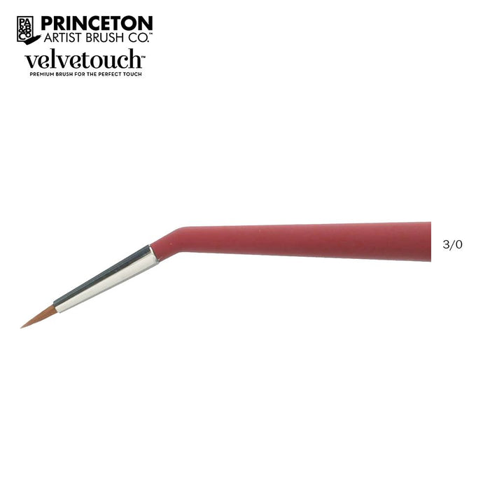 Princeton 3950 Velvetouch MINI Synthetic Sable Brush // Tight Spot (3/0)