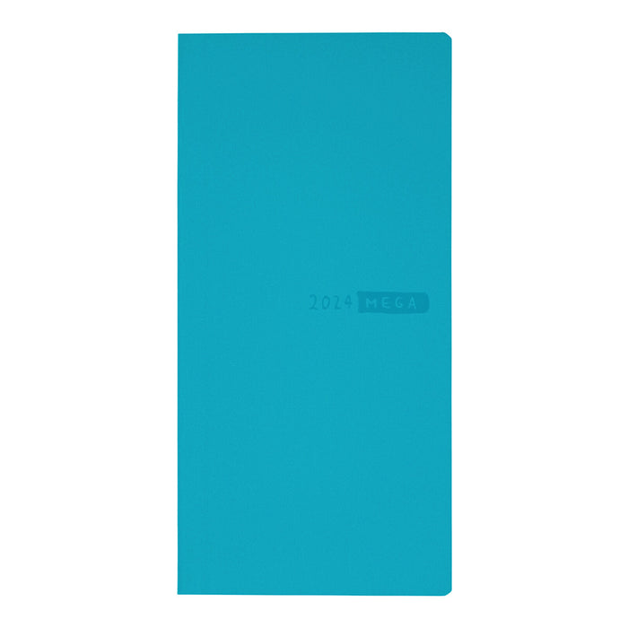 2024 Hobonichi Weeks MEGA Softcover Planner // Sneaker: Aqua Blue