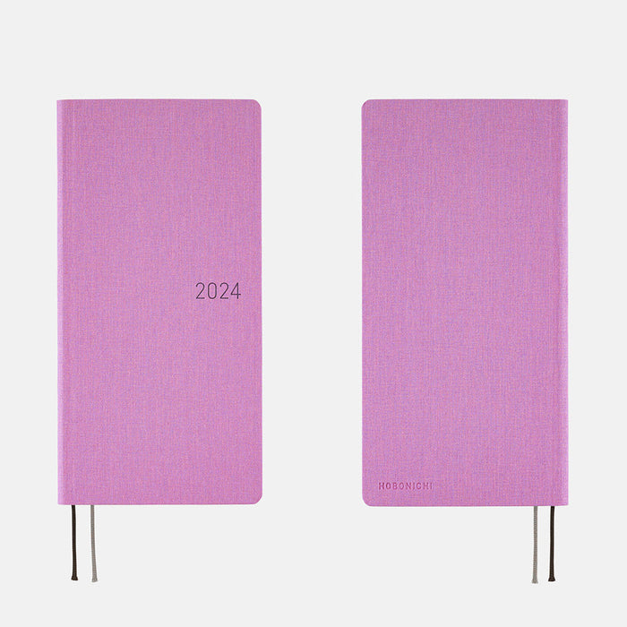 2024 (Spring) Hobonichi Weeks Hardcover Planner // Colors: Lavender