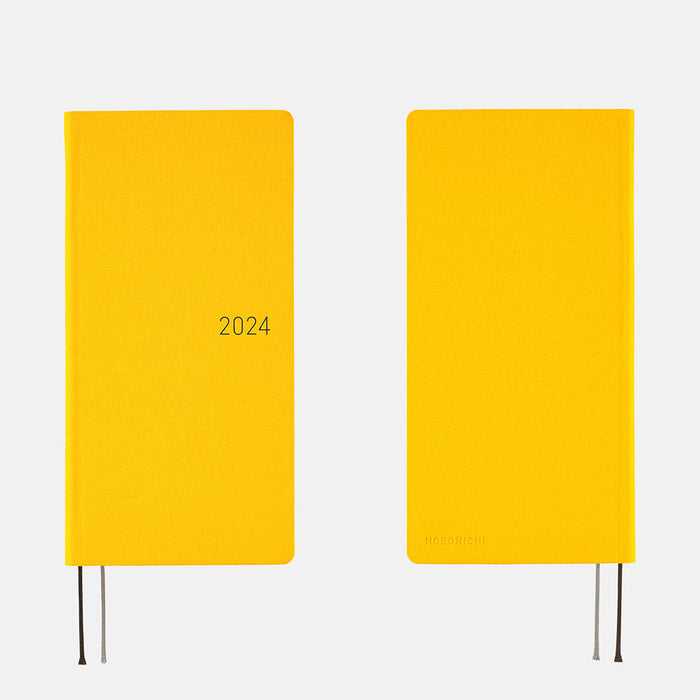 2024 (Spring) Hobonichi Weeks Hardcover Planner // Colors: Poppin' Yellow