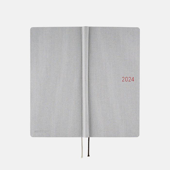 2024 Hobonichi Weeks Hardcover Planner // Colors: Stylish Gray
