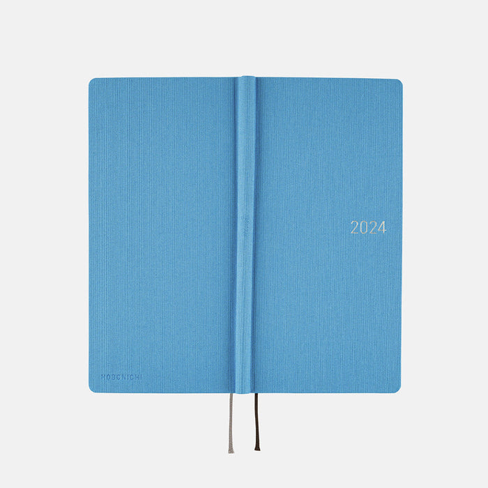 2024 (Spring) Hobonichi Weeks Hardcover Planner // Colors: Celeste Blue