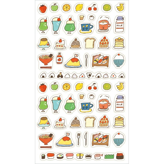 Furukawashiko Daily Life Sticker Sheet // Comfort Food
