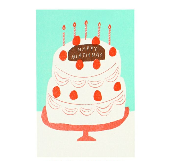 RETRO Printing JAM x Furukawashiko Print Postcard // Birthday