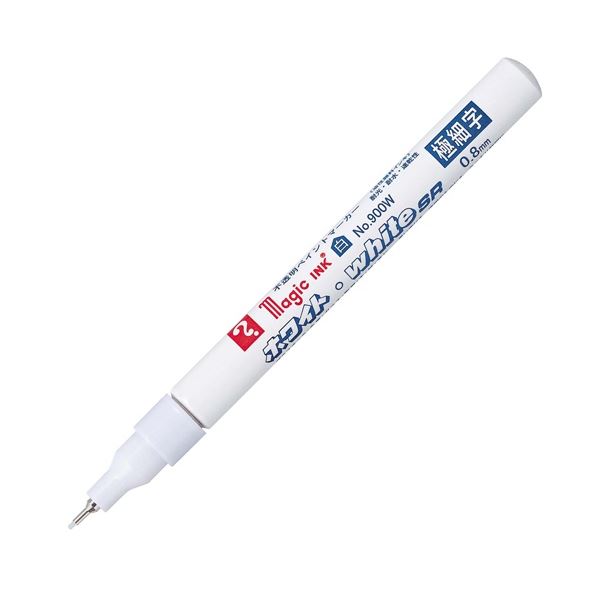 Magic Ink White Paint Marker Pen (EF nib)