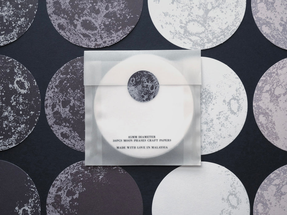 Jieyanow Atelier - phases to loving YOU Moon Craft Papers