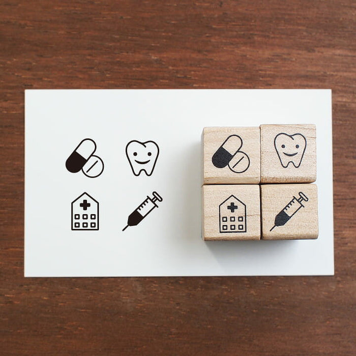 Kodomo No Kao Mini Rubber Stamp // Doctor's Appointment