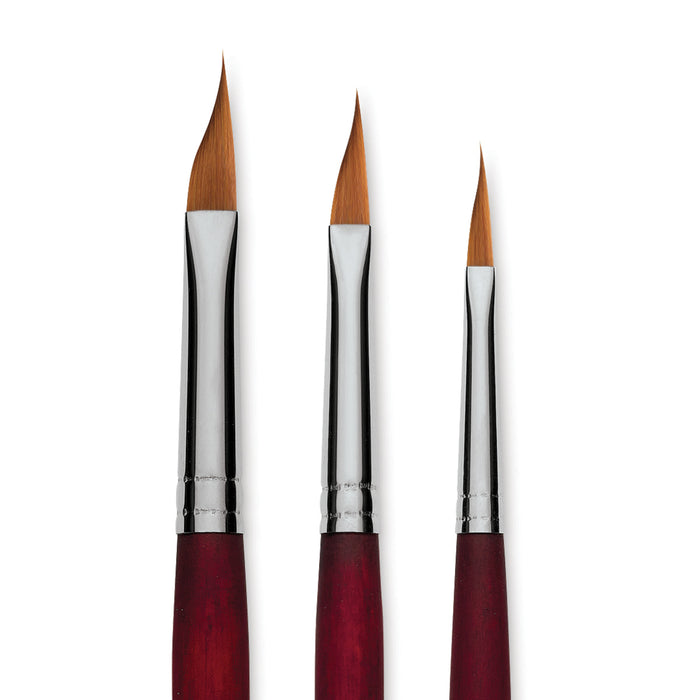 Princeton 3950 Velvetouch Synthetic Sable Brush // Petals (Triangle)