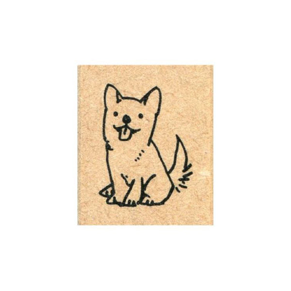 Kodomo No Kao Rubber Stamp // Dog Sitting