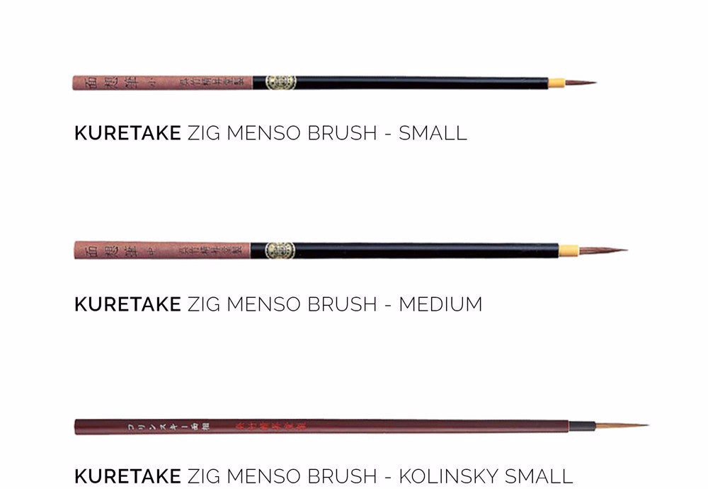 ZIG Menso Kolinsky Extra Fine Brush