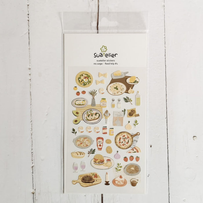 Suatelier Stickers | Food Trip #1