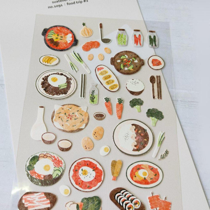 Suatelier Stickers | Food Trip #2