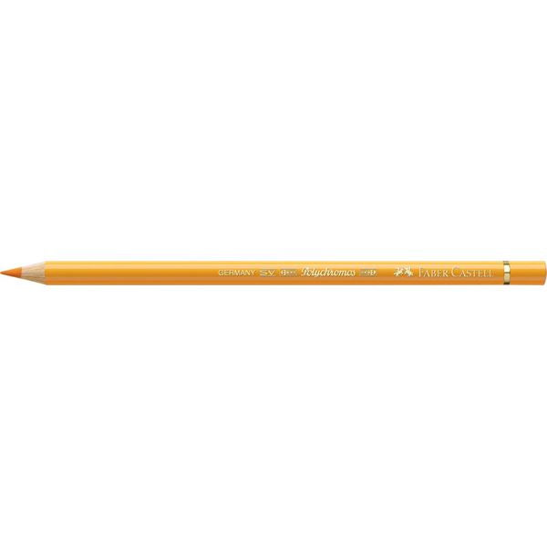 Color Pencil Polychromos // dark chrome yellow