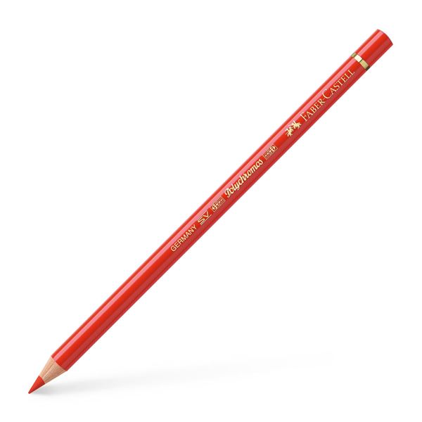Color Pencil Polychromos // light cadmium red