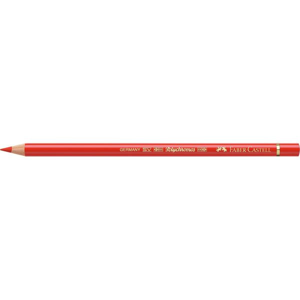 Color Pencil Polychromos // light cadmium red