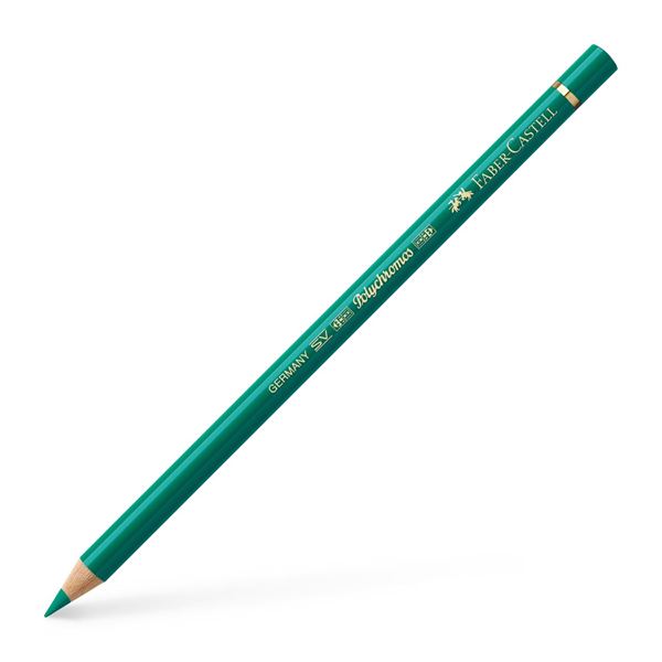 Color Pencil Polychromos // phthalo green