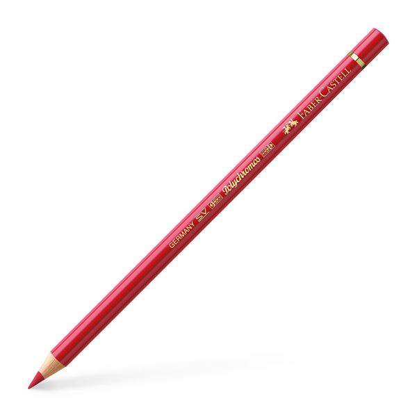 Color Pencil Polychromos // deep scarlet red