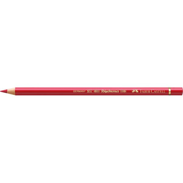 Color Pencil Polychromos // deep scarlet red