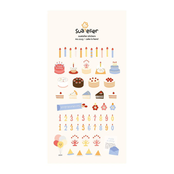 Suatelier Stickers | Cake