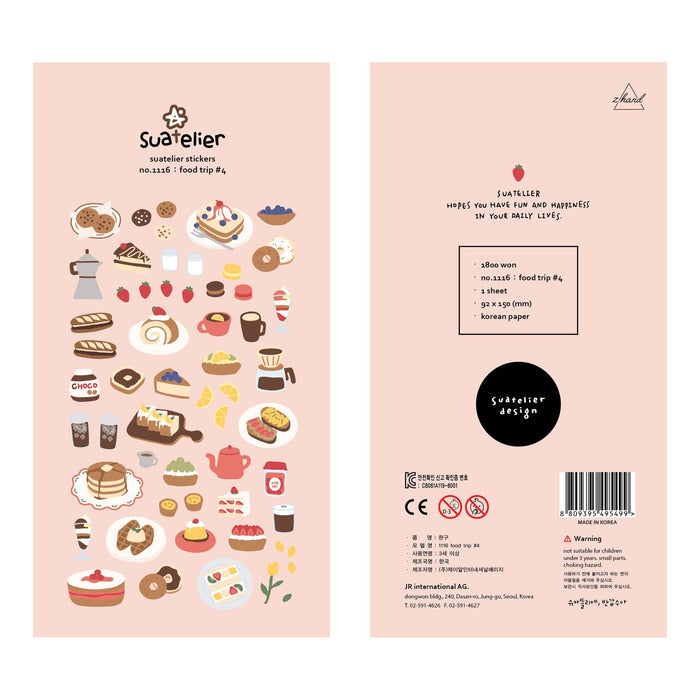 Suatelier Stickers | Food Trip #4