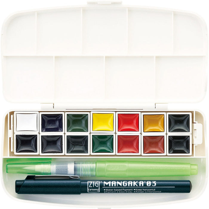 Zig Kuretake Transparent Watercolour Set