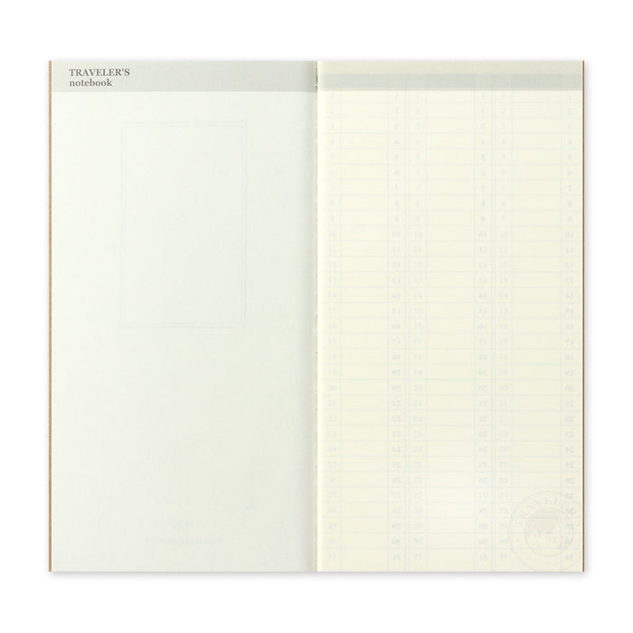 TRAVELER'S Notebook 018  Weekly Vertical // Regular