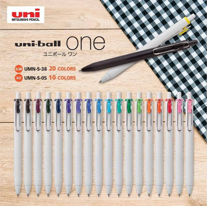Uni-ball One Gel Pen // 0.38mm