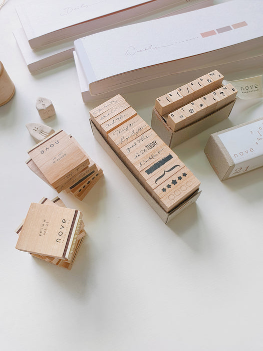 Nove Production - Petite.W Collection Rubber Stamp