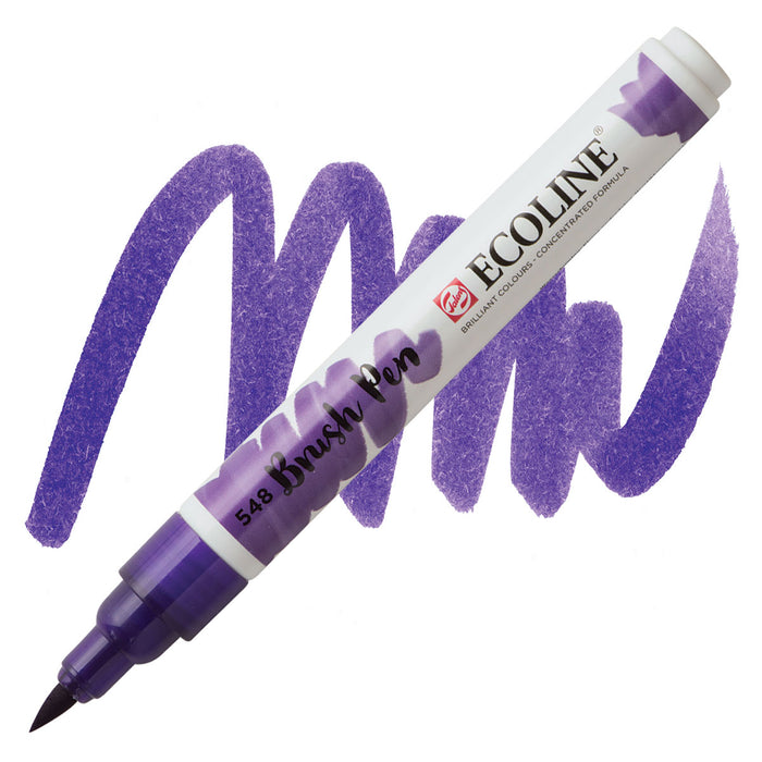Ecoline Brush Pen Set Violet Watercolour Brush Pens Set of 5 