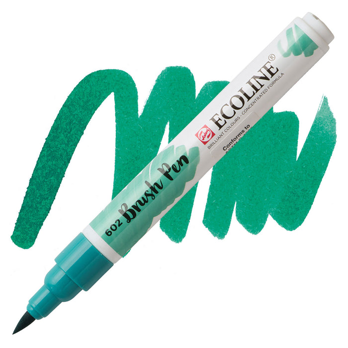 Ecoline Watercolor Brush Pen / 602 Deep Green