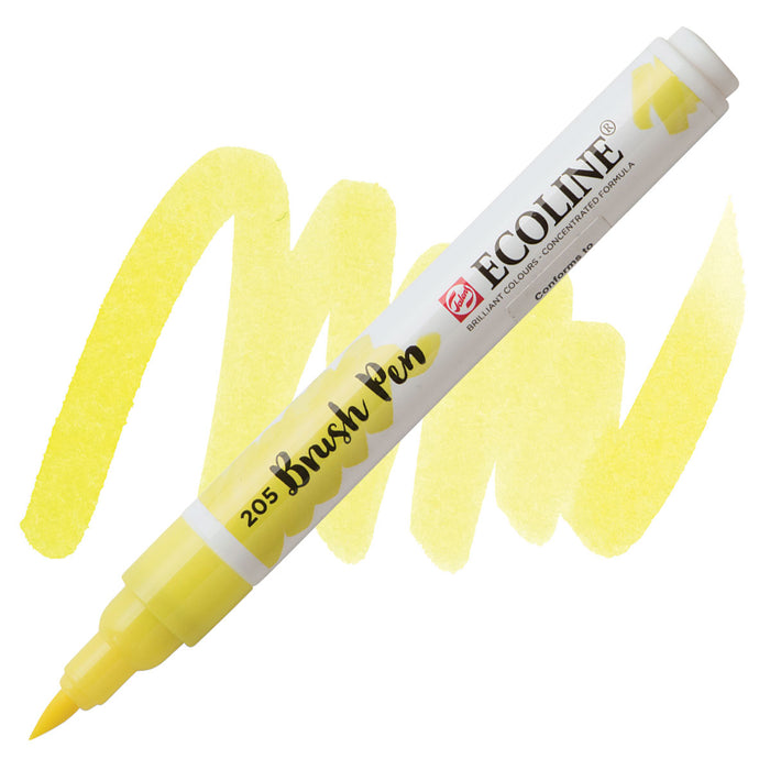 Ecoline Watercolor Brush Pen / 205 Lemon Yellow