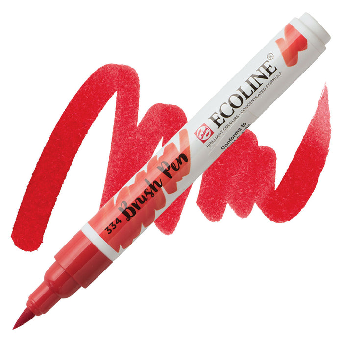 Ecoline Watercolor Brush Pen / 334 Scarlet