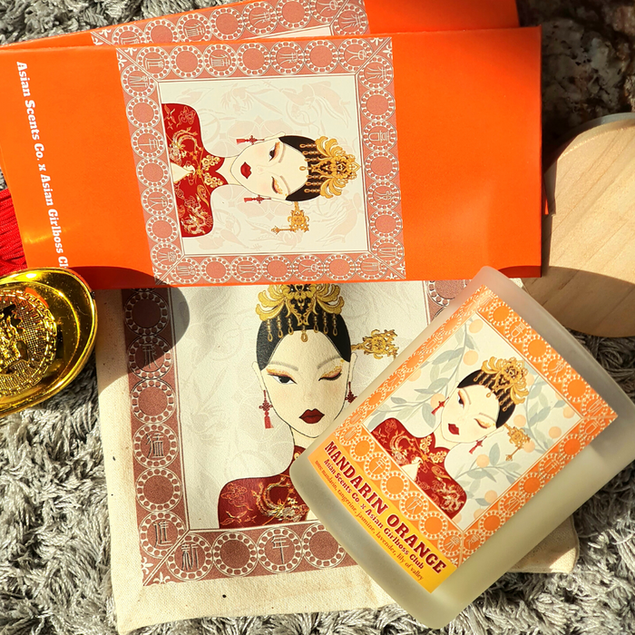 Asian Scents Co. x Asian Girlboss Club - Mandarin Orange Scented Candle