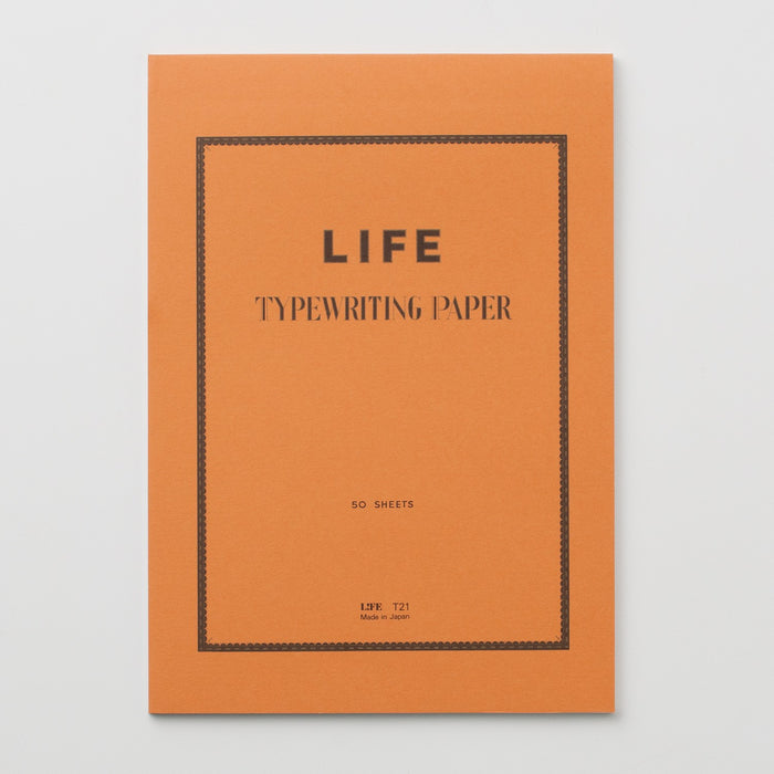 LIFE Typewriting Paper