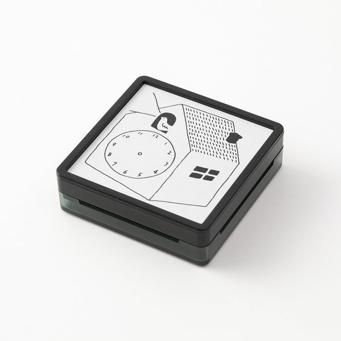 MIDORI Paintable Stamp // Clock