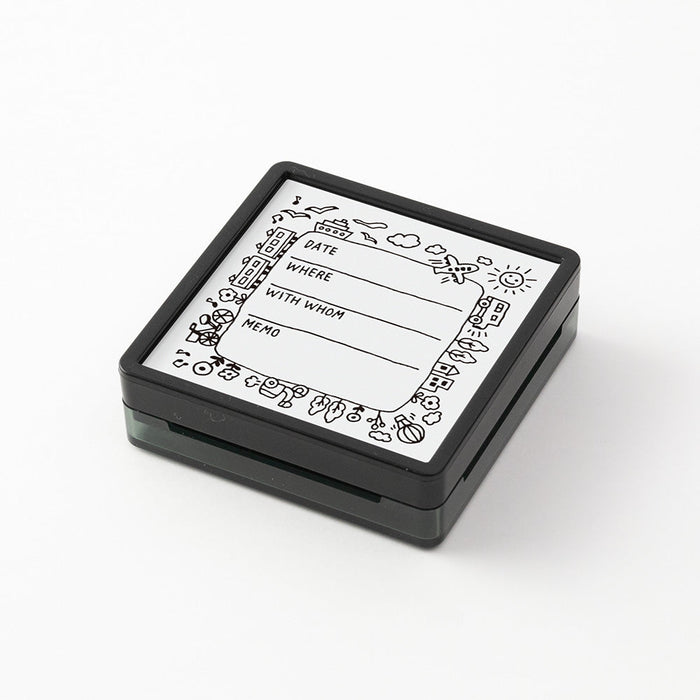 MIDORI Paintable Stamp // Activity Tracker
