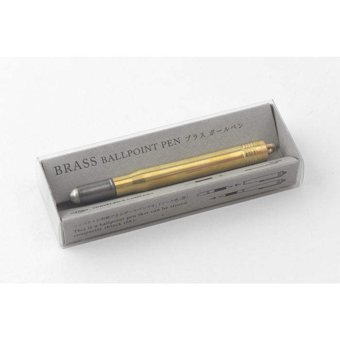 TRAVELER'S COMPANY Brass Ballpoint Pen