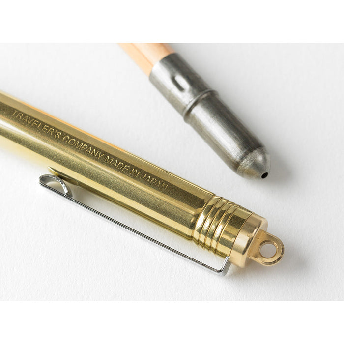 TRAVELER'S COMPANY Brass Ballpoint Pen