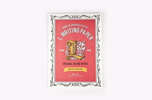 Life L.Writing Paper // White Paper  - Stickerrific