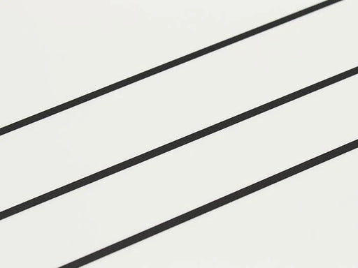 Diagonal Black Pinstripe Washi Tape MT Thick Thin Stripe