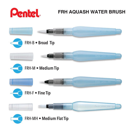 Pentel Aquash Water Color Brush  - Stickerrific