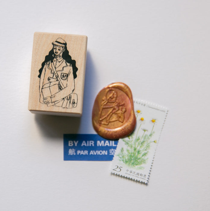 La Dolce Vita Post(wo)man Stamp