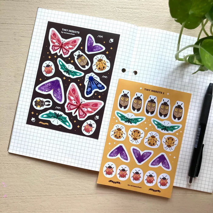 azreenChan Sticker Sheet : Tiny Insects