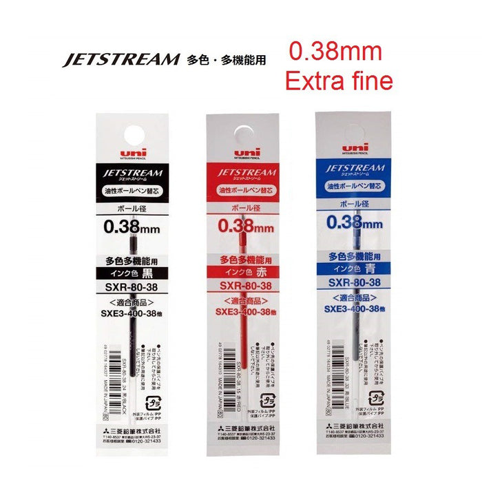 JETSTREAM REFILL for Multi Ballpoint Pen (0.38/0.5/0.7mm)