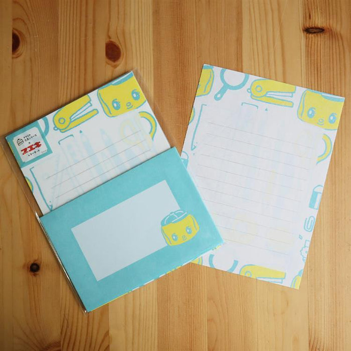 Fueki-kun (Pastel) Letter & Envelope Set
