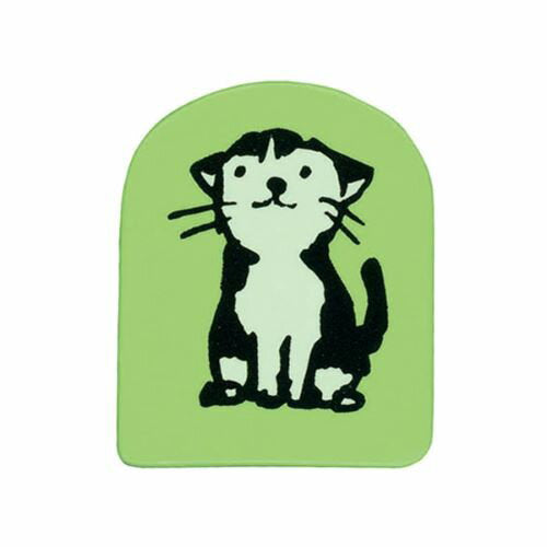 Kodomo No Kao Rubber Stamp // Cat Sitting