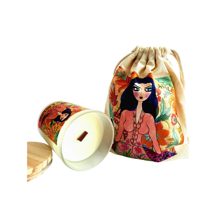 Asian Scents Co. x Jidkay's Kebaya - Teh O' Ais Limau Scented Candle