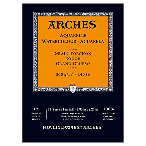 ARCHES Watercolor Paper - Cold Pressed - Natural White - 300 lb