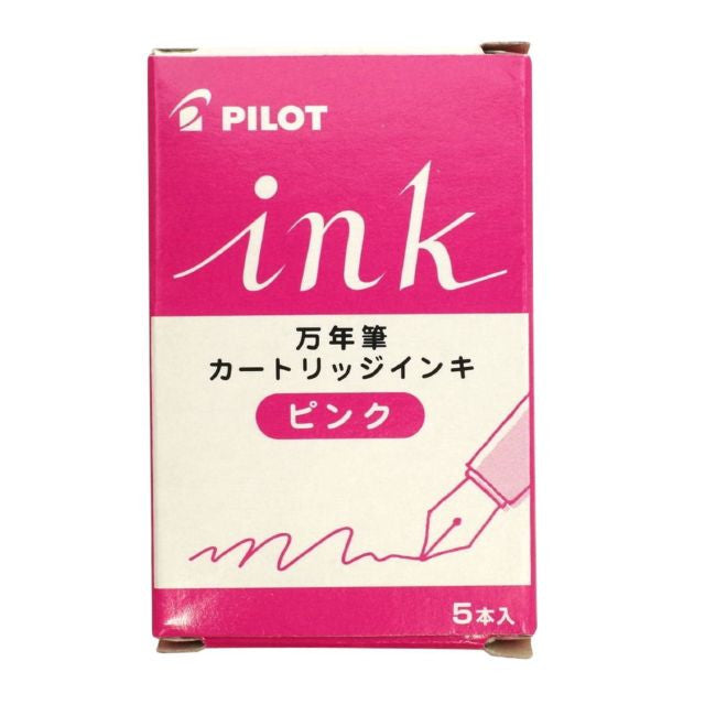 Pilot Fountain Pen Ink Cartridge / Pink